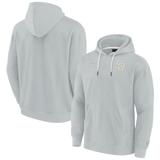 Unisex Fanatics Signature Gray San Diego Padres Elements Super Soft Fleece Pullover Hoodie