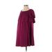 Rosie Pope Casual Dress - A-Line: Purple Print Dresses - Women's Size X-Small