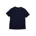Perry Ellis Short Sleeve T-Shirt: Blue Print Tops - Kids Boy's Size Small