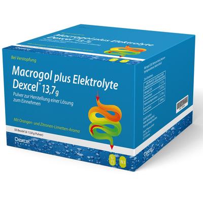Macrogol plus Elektrolyte Dexcel 13,7 g PLE 50 St Pulver zur Herstellung einer Lösung zum Einnehmen Image