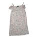 Lands' End Dress: White Floral Motif Skirts & Dresses - Kids Girl's Size 12