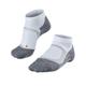 Falke RU4 COOL SHORT WOMEN'S RUNNING SOCKS - WHITE / GREY - WHITE/GREY / UK4-5