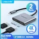 Lemorele-Station d'accueil USB Type-C hub pour touristes HDMI 4K 60HZ écran 6 000 station