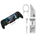 PowerA - MOGA XP7-X Plus Bluetooth Controller for Mobile & Cloud Gaming on Android/PC - XP7-X+ With Cleaning Electric kit Bolt Axtion Bundle Like New