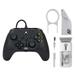 PowerA - FUSION Pro 3 Wired Controller for Xbox Series X|S - Midnight Shadow With Cleaning Electric kit Bolt Axtion Bundle Used