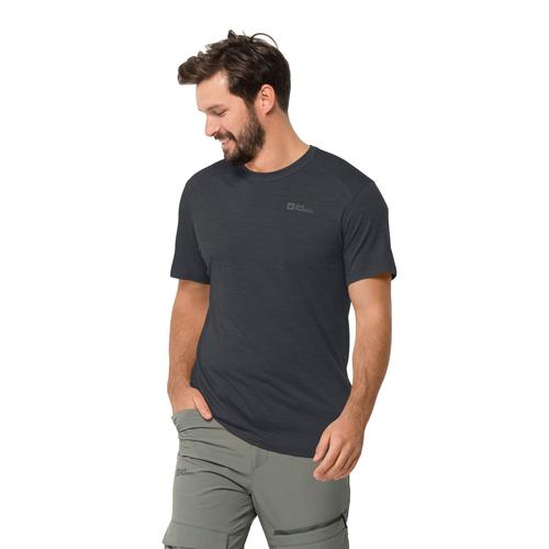 Jack Wolfskin Kammweg S/S Men Herren T-shirt aus Merinowolle XXL phantom phantom