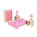 Mini furniture Creative DIY Cabin Mini Furniture Model Super Simulation Bedroom for Decoration Kids Children