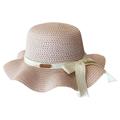 Children s Girl Hat Sunscreen Hat Summer Bow Sun Hat Straw Hat Braided Hat Beach Hat Sun Visor Fisherman s Hats For Boy Girl