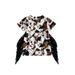 Gwiyeopda Toddler Baby Girls Western Dress Kids Girls Short Sleeve Horse/Cow Print Casual T-Shirt Dress