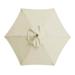 WQJNWEQ Sales Garden Umbrella Outdoor Stall Umbrella Beach Sun Umbrella Replacement Cloth 106 Inch Diameter 6 Skeleton Outdoor