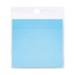 RKSTN Transparent Sticky Notes 50 Sheets Sticky Notes Transparent Transparent Paper Clear Sticky Notes Memo Self-Adhesive Notebook Notepaper Insert for School Office Memo Students on Clearance