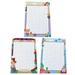 3 Books of Compact Note Pads Multi-function Memo Pads Household Writing Pads Record Supply