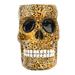 NUOLUX 1Pc Resin Pen Storage Holder Pen Container Creative Skull Head Shape Pen Holder