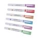 Curve Highlighter Pen Set Colored Curve Pens Craft Pens Ergonomic 6 Color Curve Pens Writing Card Decorating Pictures Highlighters Marker for Art Office