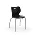 HON SmartLink Classroom Chair Plastic/Metal in Black | 31 H x 19.625 W x 21 D in | Wayfair HSS4L-18B.E.ON.PLAT