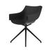 Armchair - Vondom Manta 23.5" W Swivel Armchair Metal in Black | 33.5 H x 23.5 W x 20.5 D in | Wayfair 65053-Black