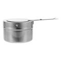NUOLUX Miniature Alcohol Stove Stainless Steel Alcohol Burner Household Alcohol Burner