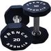 French Fitness Urethane 8 Sided Hex Dumbbell Set 5-60 lbs (New)