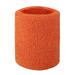 GOGO 100 Pieces Sports Wristbands Terry Cloth Sweatbands 3 Inches Orange