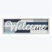 Youngs 62295 Wood Framed Nautical Welcome Wall Sign