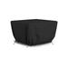 Arlmont & Co. Heavy Duty Multipurpose Outdoor Square Fire Pit Cover, Durable & UV Resistant Patio Waterproof Cover in Black | Wayfair