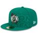 Men's New Era Kelly Green Boston Celtics 2023 NBA Draft 59FIFTY Fitted Hat