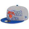 Men's New Era Gray/Blue York Knicks 2023 NBA Draft Two-Tone 59FIFTY Fitted Hat