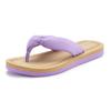 Badezehentrenner ELBSAND, Damen, Gr. 36, lila (flieder), Obermaterial: 100% Textilmaterial. Futter: 100% Textilmaterial. Decksohle: 100% Synthetik. Laufsohle: 100% Synthetik, kontrastfarbene Details, casual, Schuhe, Sandale, Pantolette, Badeschuh...