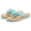 Badezehentrenner ELBSAND, Damen, Gr. 39, grün, Obermaterial: 100% Textilmaterial. Futter: 100% Textilmaterial. Decksohle: 100% Synthetik. Laufsohle: 100% Synthetik, kontrastfarbene Details, casual, Schuhe, Sandale, Pantolette, Badeschuh ultraleicht...