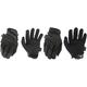 Mechanix-Wear-Handschuhe für hohe Beweglichkeit der Hände, schwarz, MSD-55-011, XL & Wear Original® Covert Handschuhe (X-Large, Vollständig schwarz)