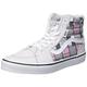 Vans Girl's Filmore Hi Zip Sneaker, Patchwork Light Grey, 1.5 UK Child