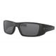 Oakley SI Fuel Cell Sunglasses Matte Black with Gunmetal Icon/Gray Lens