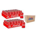 Coca Cola Soft Drink Can 330ml x 48 Regular Coca Cola Cans 330ml Soft Drink Sparkling Soft Drinks 330ml Cans 48 Cans Boxed Treatz