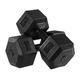 Youyijia 2Pcs 10kg Hexagon Dumbbell Dumbbell Set Cast Iron Dumbbells Fitness Equipment Hand Weight Set for Strength Training Home Workout Gym
