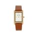 Sophie And Freda Wilmington Leather-Band Watch w/Swarovski Crystals Brown One Size SAFSF5605