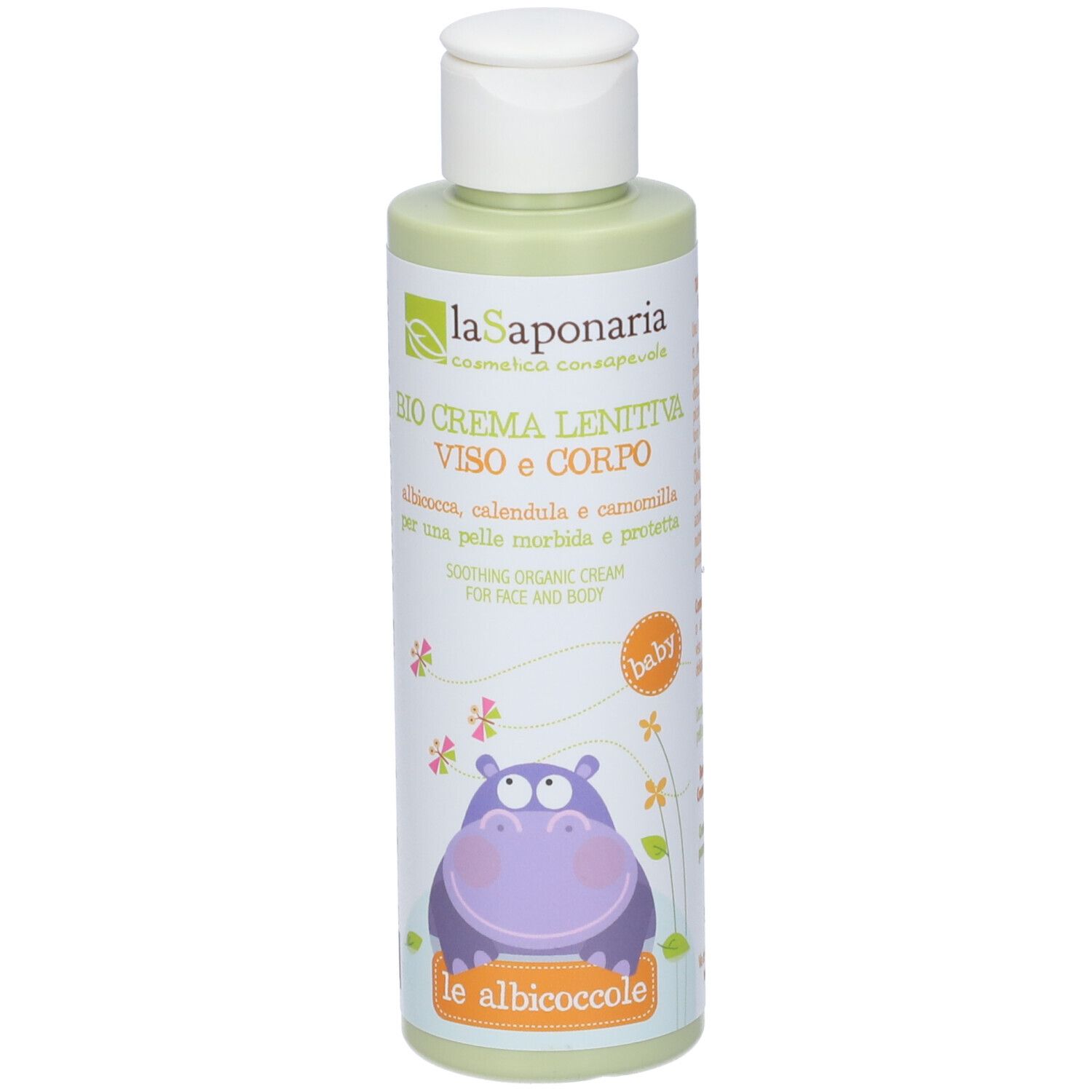 La Saponaria Crema Biologica Lenitiva Viso e Corpo 150 ml