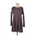 She + Sky Casual Dress: Purple Dresses - Women's Size Medium