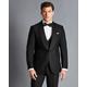 Men's Shawl Lapel Dinner Suit Jacket - Black, 42R Regular by Charles Tyrwhitt