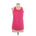 Nike Active T-Shirt: Pink Activewear - Women's Size Large
