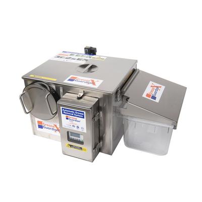 Grease Guardian CG4 Automatic Grease Trap w/ 4 GPM Capacity, Stainless Steel, Size #10, 110 V