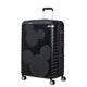 American Tourister Mickey Clouds, Spinner L, Erweiterbar Koffer, 76 cm, 94/104 L, Schwarz (Mickey True Black)