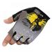 Mountain Bike Gloves for Men Women - Full-Palm Protection Cycling Gloves - Biking Gloves Fingerless Bicycle Gloves Non-Slip Cycle Gloves Men - Half Finger Bicycling Gloves