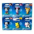 Disney Mini Figure 6 Pack Bundle - Mickey Minnie Pongo Tigger Winnie The Pooh Marie