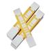 Iconex Color-Coded Kraft Currency Straps $10 Bill $1000 Self-Adhesive 1000/pack | Order of 1 Pack