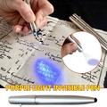 Wozhidaoke Invisible Ink Pen with Ultraviolets Rays Magics Disappearing Ink Marker Spys Pen for Secretss Messages Party Gifts And Birthday Gifts Pen White 19*6*1 White