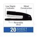 Swingline Commercial Desk Stapler Value Pack 20-Sheet Capacity Black | Order of 1 Each