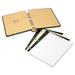 Wilson Jones Looseleaf Corporation Minute Book 1 Subject Unruled Black/gold Cover 11 X 8.5 250 Sheets | Order of 1 Each