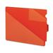 Smead End Tab Poly Out Guides Two-Pocket Style 1/3-Cut End Tab Out 8.5 X 11 Red 50/box | Order of 1 Box