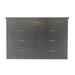 Birch Lane™ Scarbrough 9 Drawer 60" W Dresser Wood in Gray | Wayfair A81E2E3E177647EF959BCE8CB8170803