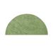 Brown 54 x 27 x 0.5 in Area Rug - Eider & Ivory™ Paulson Lime Green Area Rug Polyester | 54 H x 27 W x 0.5 D in | Wayfair